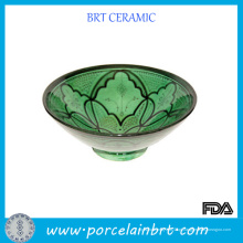 Saladeira de cerâmica com design bonito